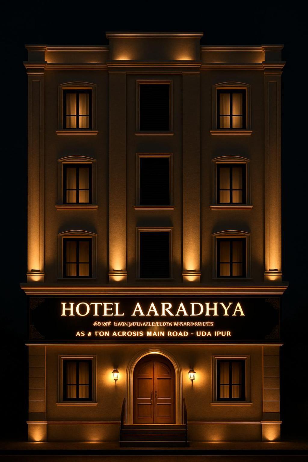 Hotel Aaradhya Udaipur Exterior foto