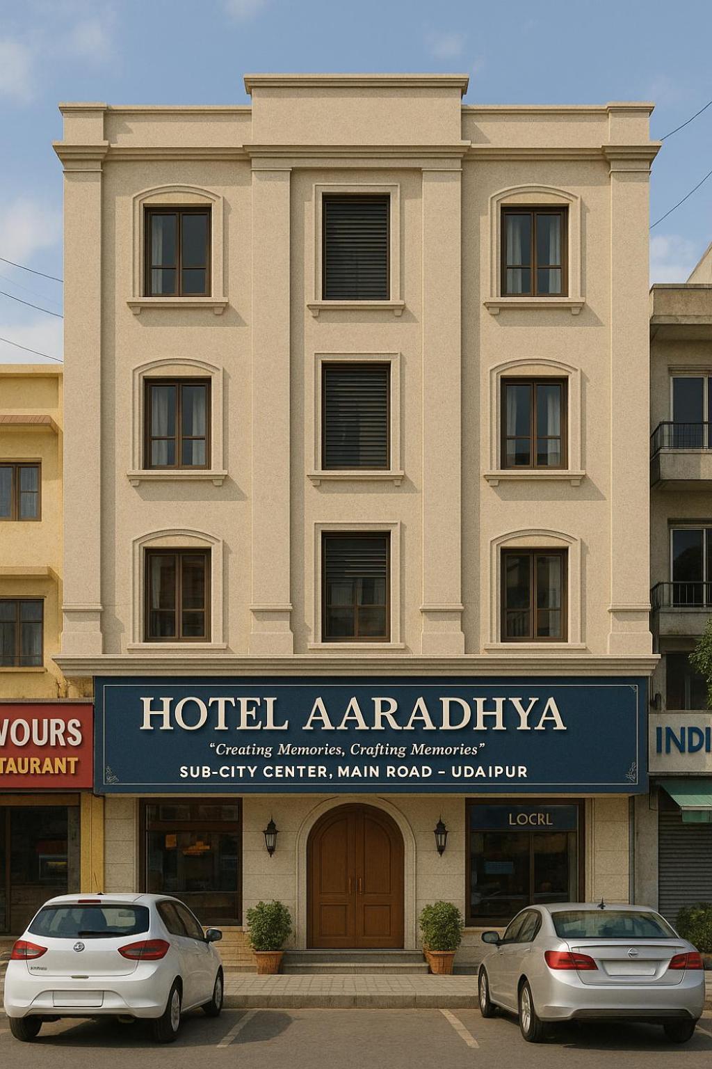 Hotel Aaradhya Udaipur Exterior foto